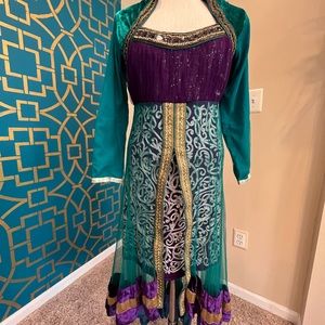 Cocktail style Anarkali